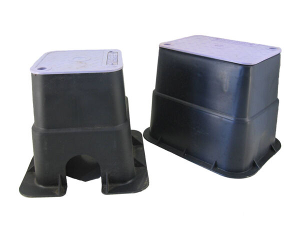Valve boxes 215 x 215 (with Lilac lid)Product Photo