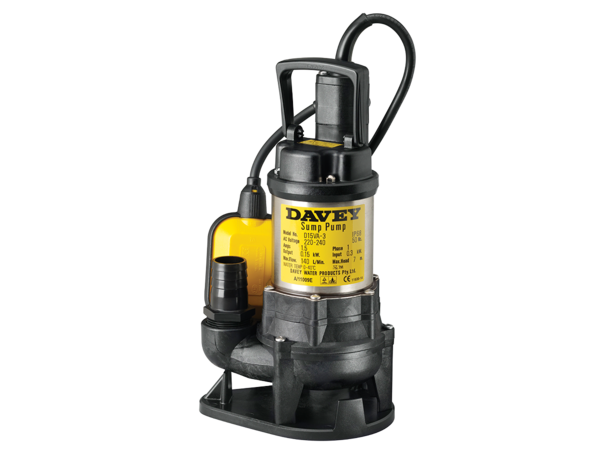 Davey Pump - D15VA Vortex Submersible Pump (Sump Pump)Product Photo